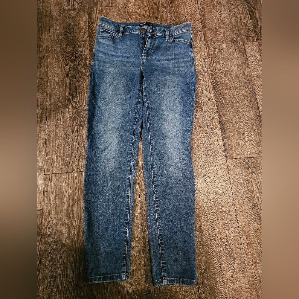 Simply Vera Vera Wang Women's Blue Skinny Jeans
